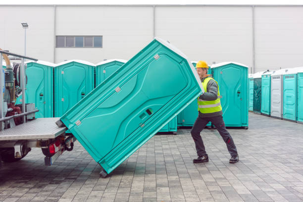 Porta potty delivery and setup in Hamlet, NC